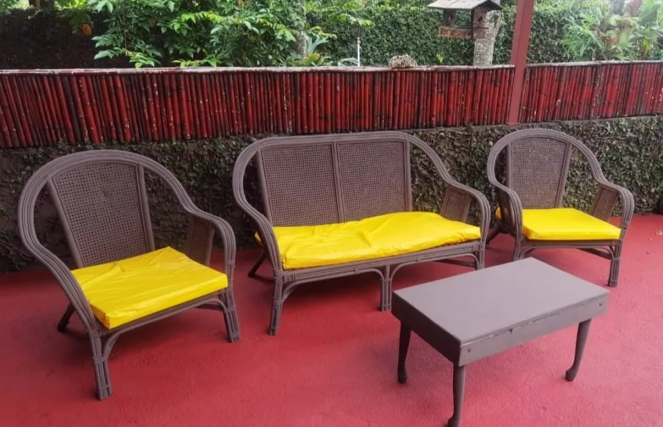 Cojines y muebles