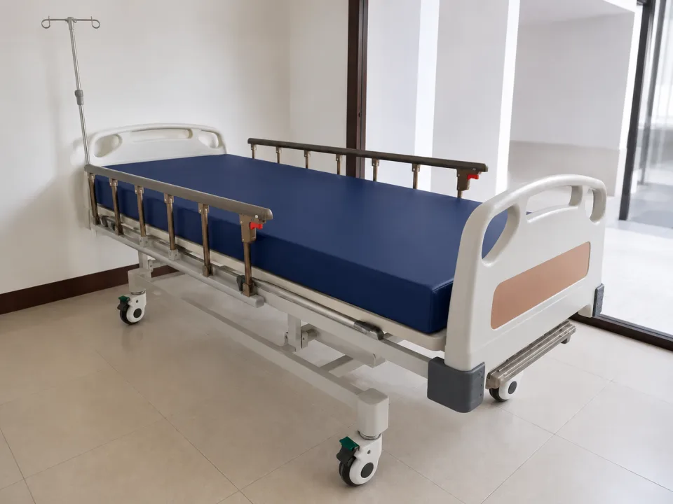 Colchón Hospitalario Ortopédico Azul