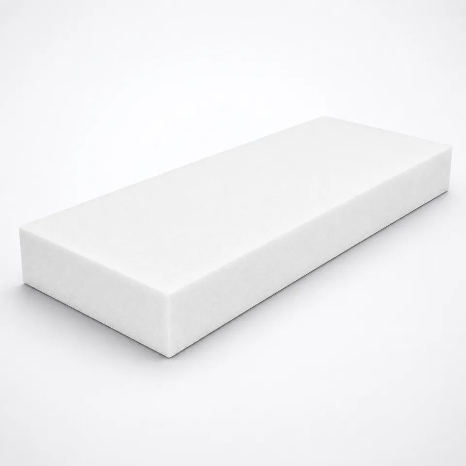 Espuma de alto rebote Premium blanca – sin forro